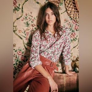 EUC Sezane Pierro Liberty Print 38